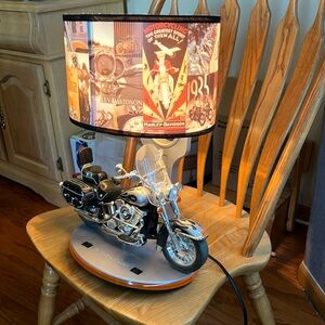 Harley Davidson Night stand lamp.
